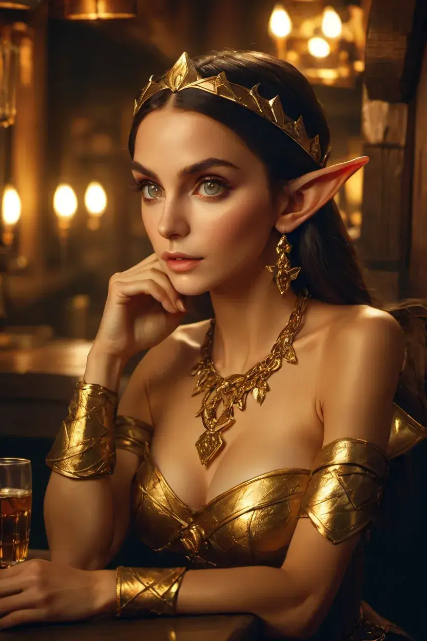 Medieval Elf Woman