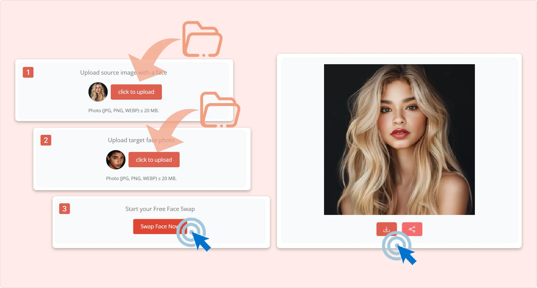 How to Swap Faces in a Photo with Our Deepfake Maker?