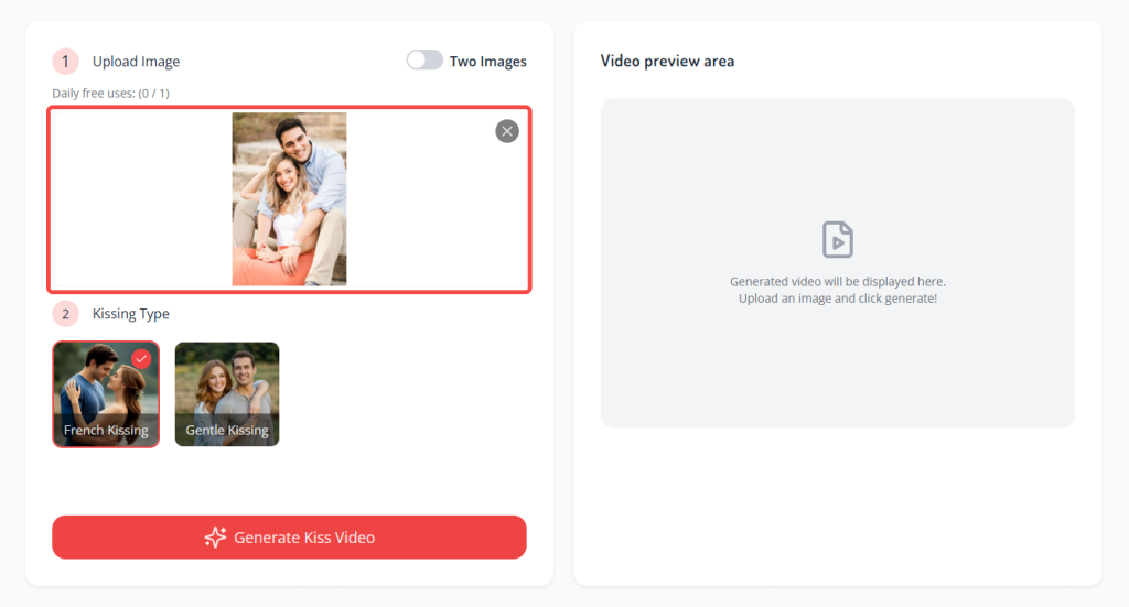 Step 1: Upload a Photo (or Two)