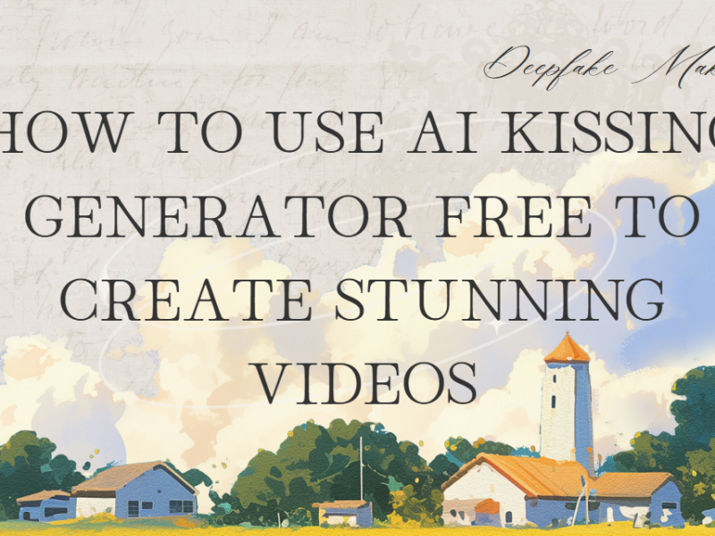 How to Use AI Kissing Generator Free to Create Stunning Videos | Deepfake Maker