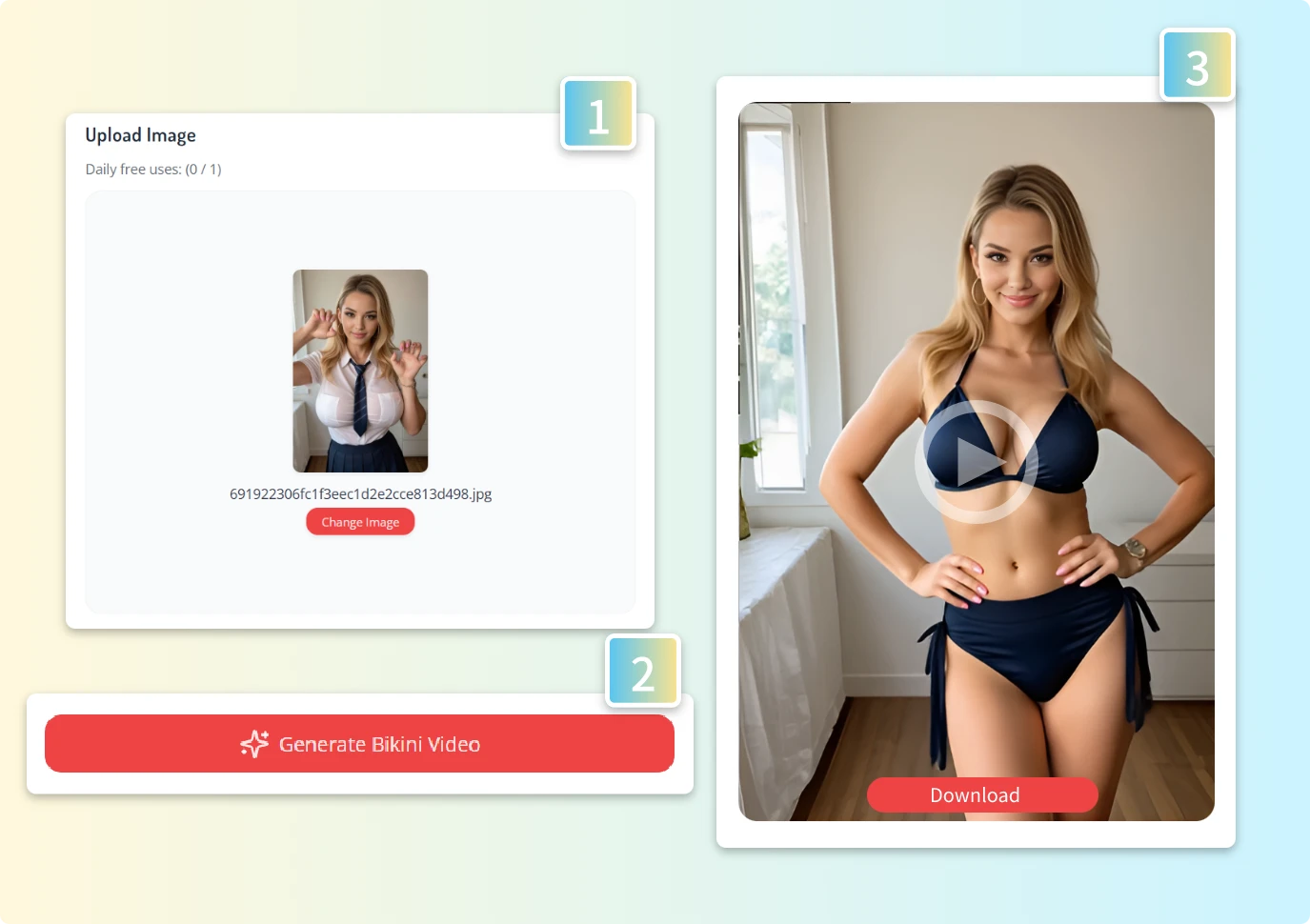 How to Use the AI Bikini Generator