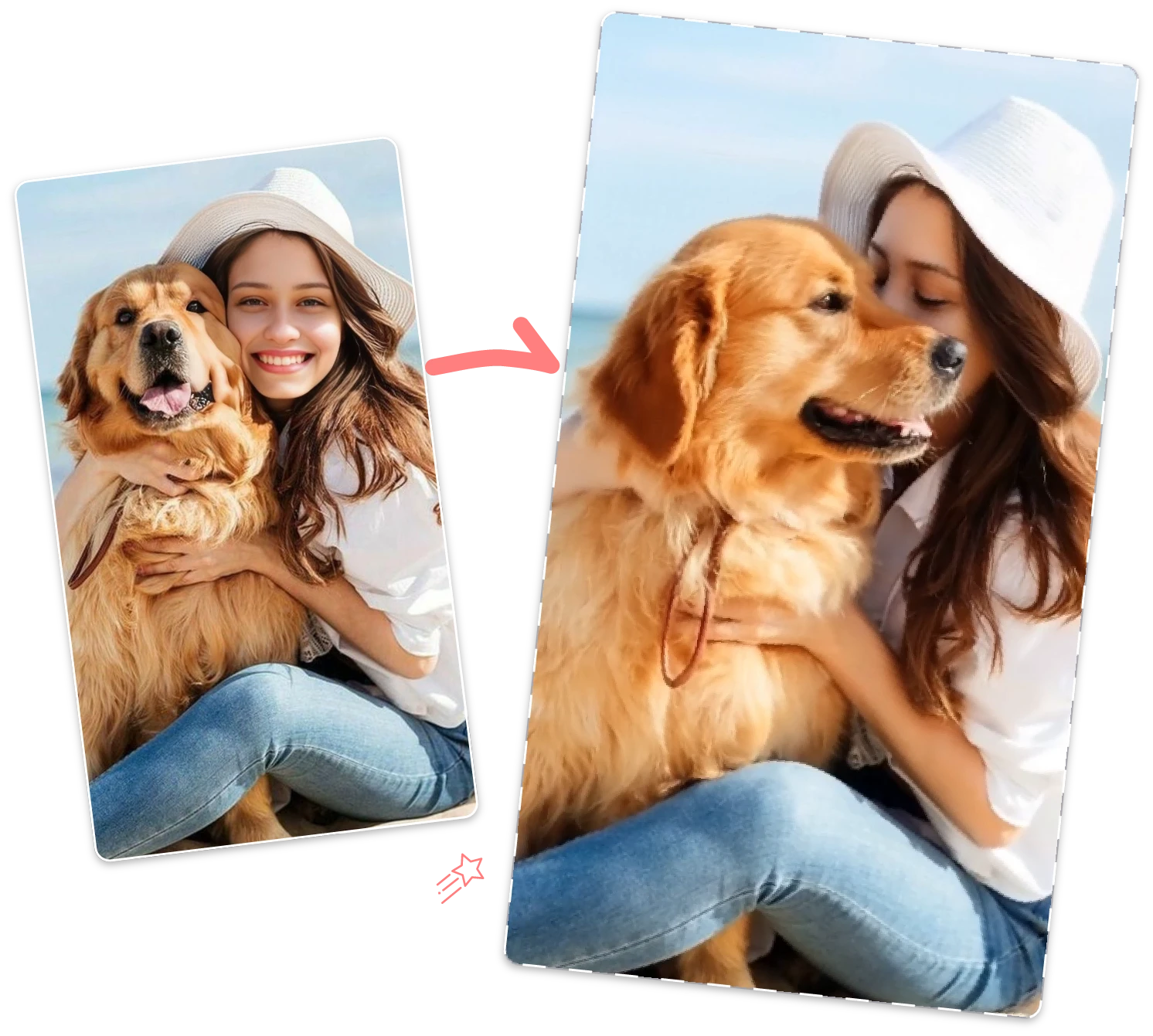 AI Kisses with Pets