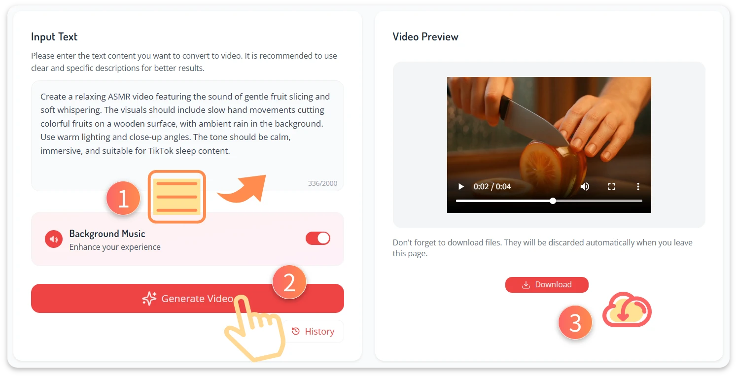 How to Use the AI ASMR Generator in 3 Simple Steps