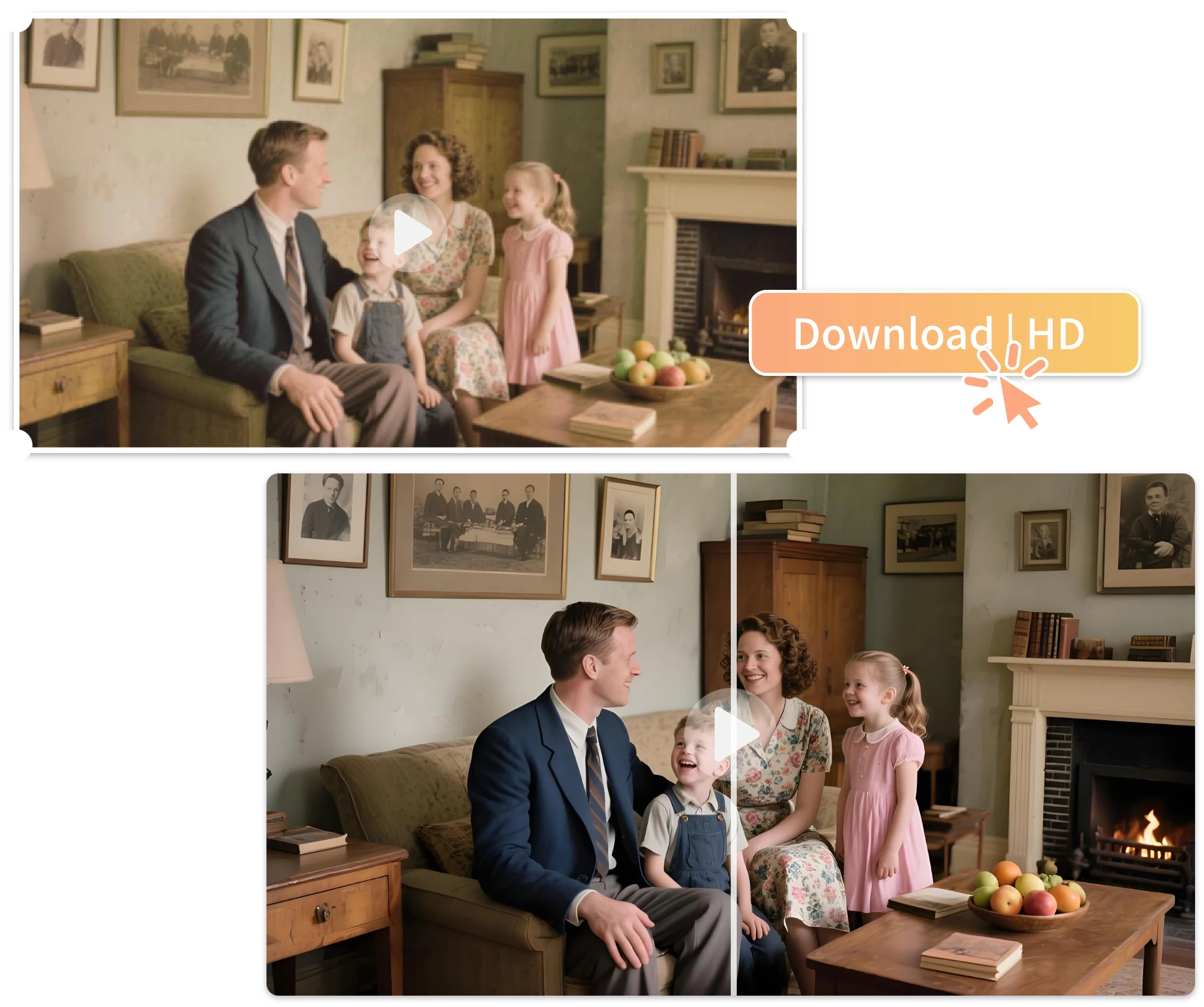 Restore Old Family Videos