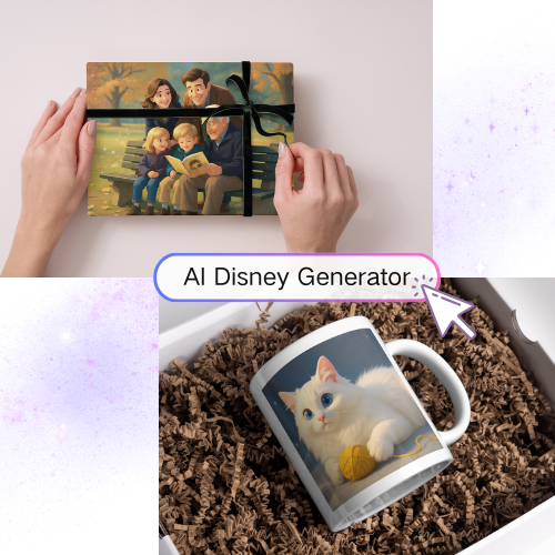 Disney AI Filter for Personalized Gifts and Custom Prints