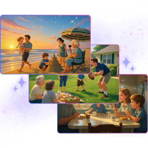AI Disney for Family Memories and Keepsakes