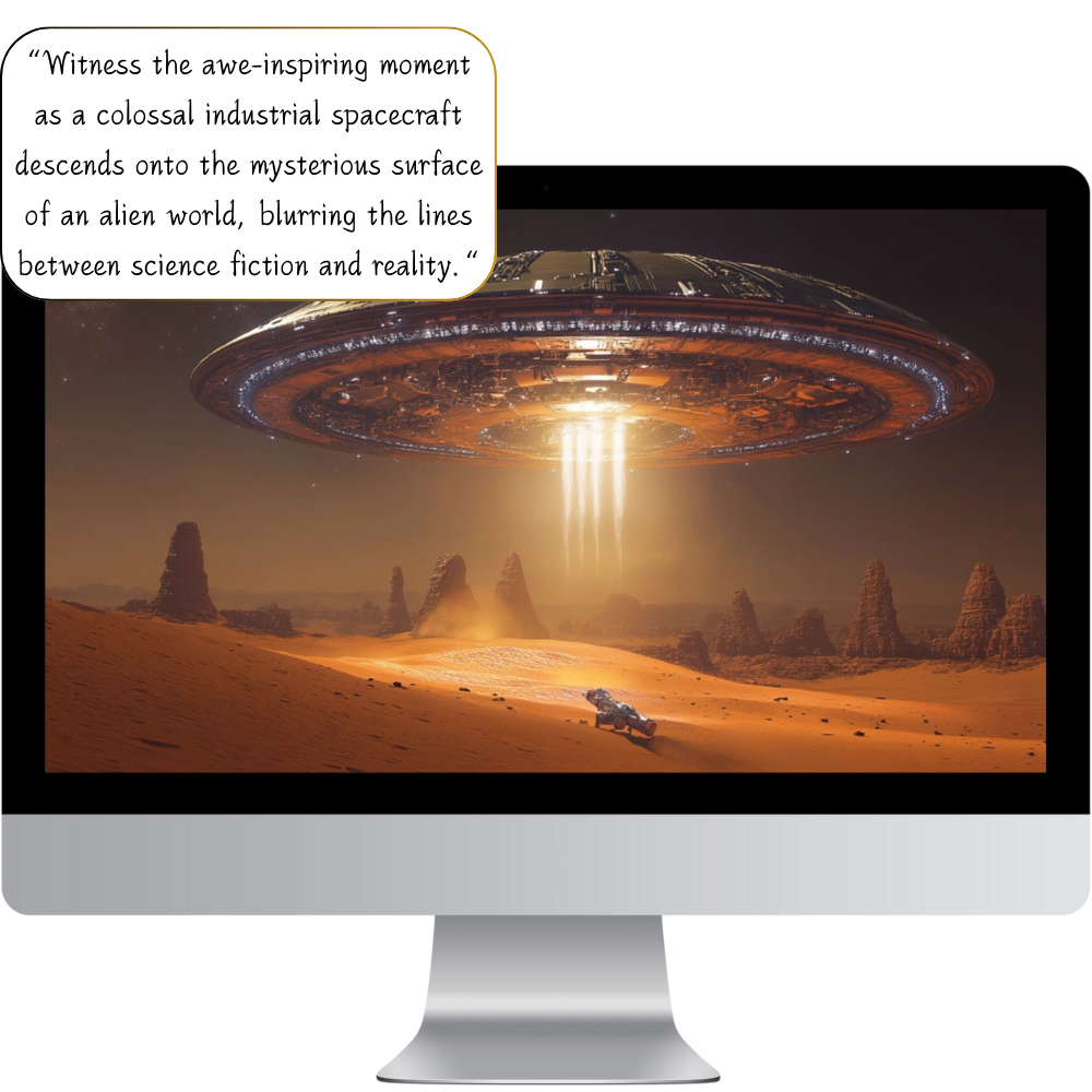 Storytelling and Sci-Fi Writing with Image to Prompt