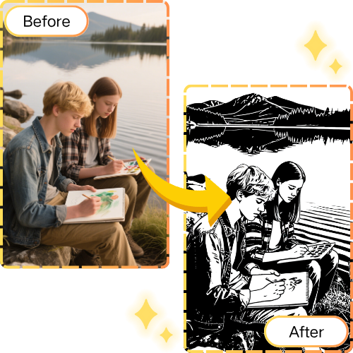 Stencil Maker for Creative School Projects and Visual Learning