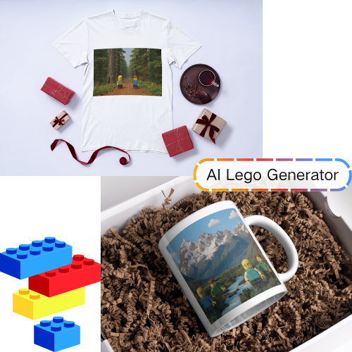 AI Lego Generator for Posters And Personalized Gifts