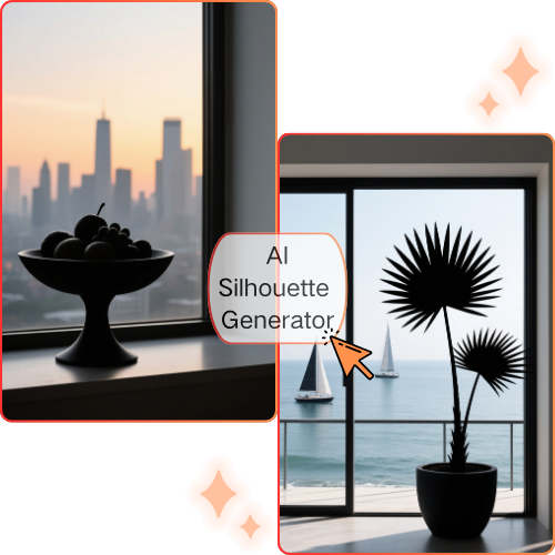 Artistic Expression And Illustration with AI Silhouette Maker