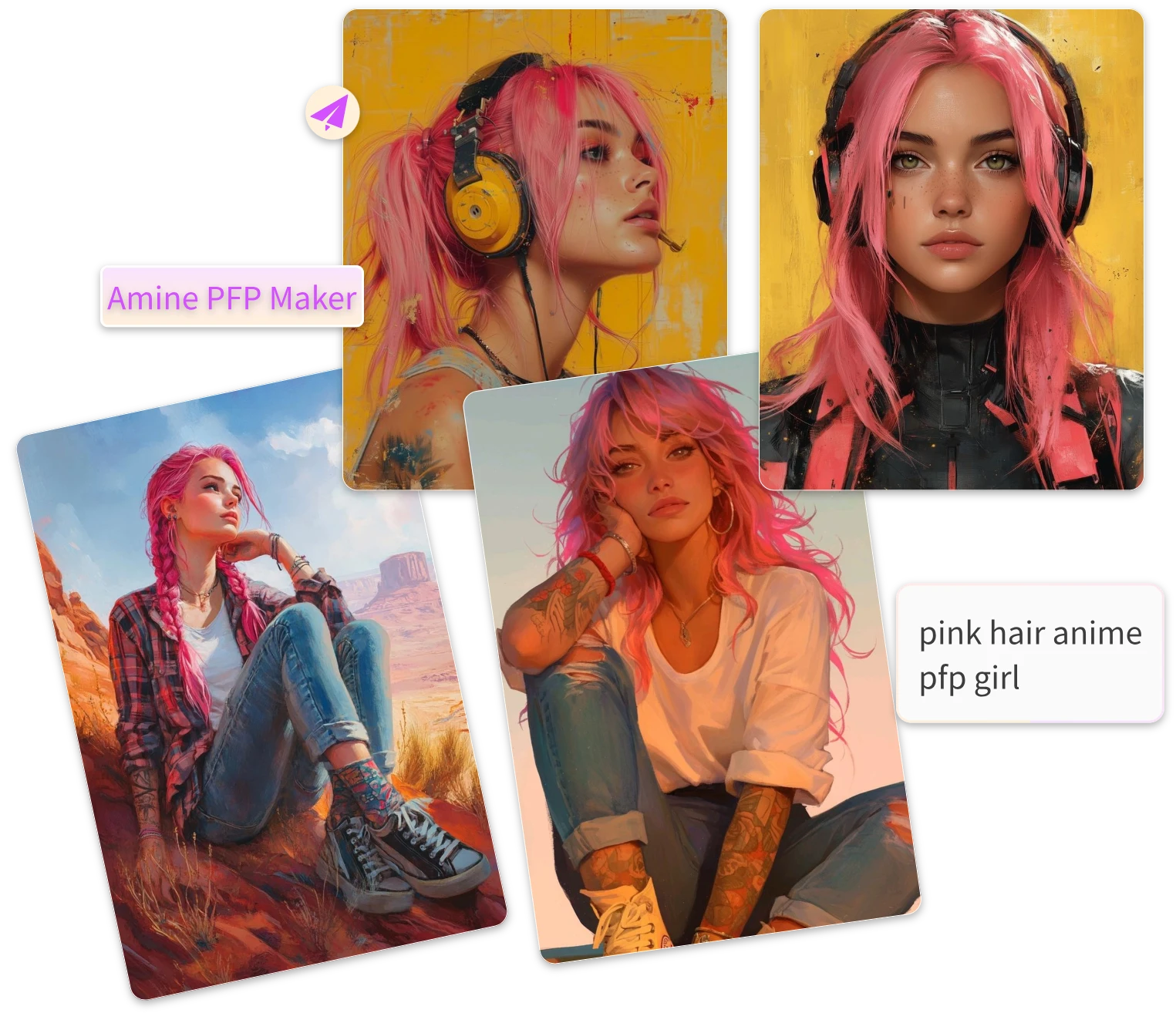 Anime PFP Maker – Turn Prompts into Stunning Avatars