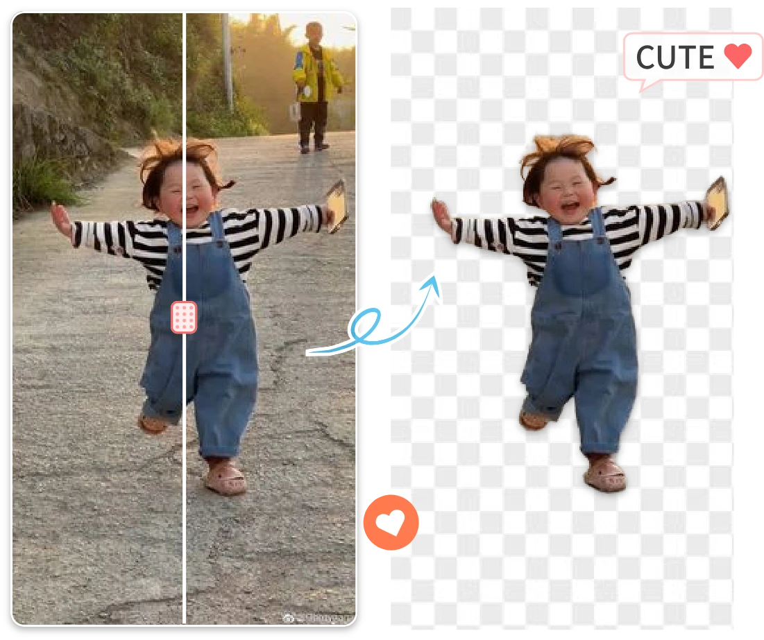 Create Adorable Memes with Background Remover