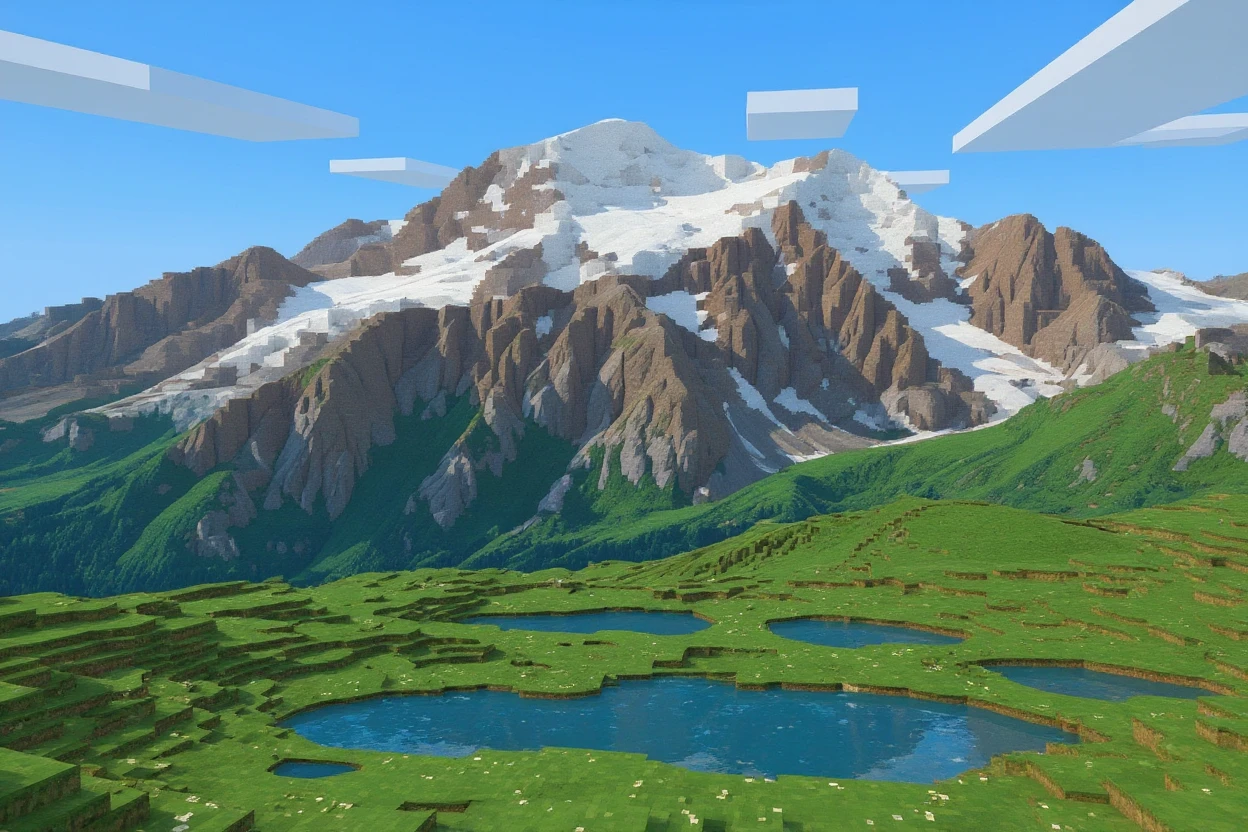 Minecraft Style of Image to Image AI