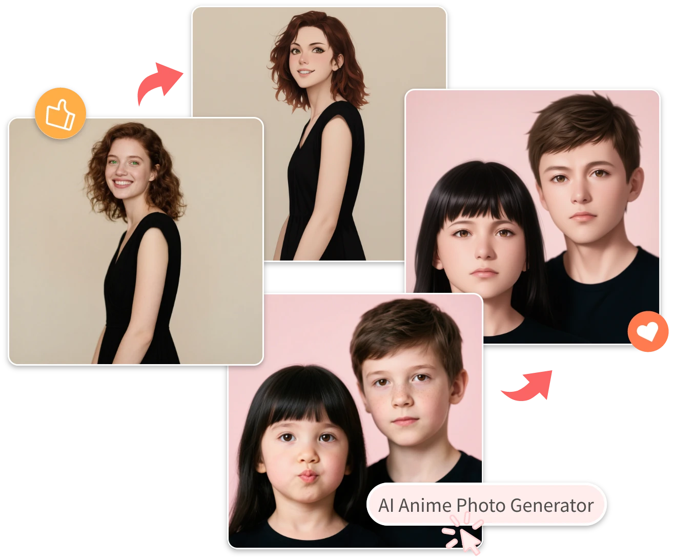 Generate Anime Avatars for Social Media with AI Anime Photo Generator