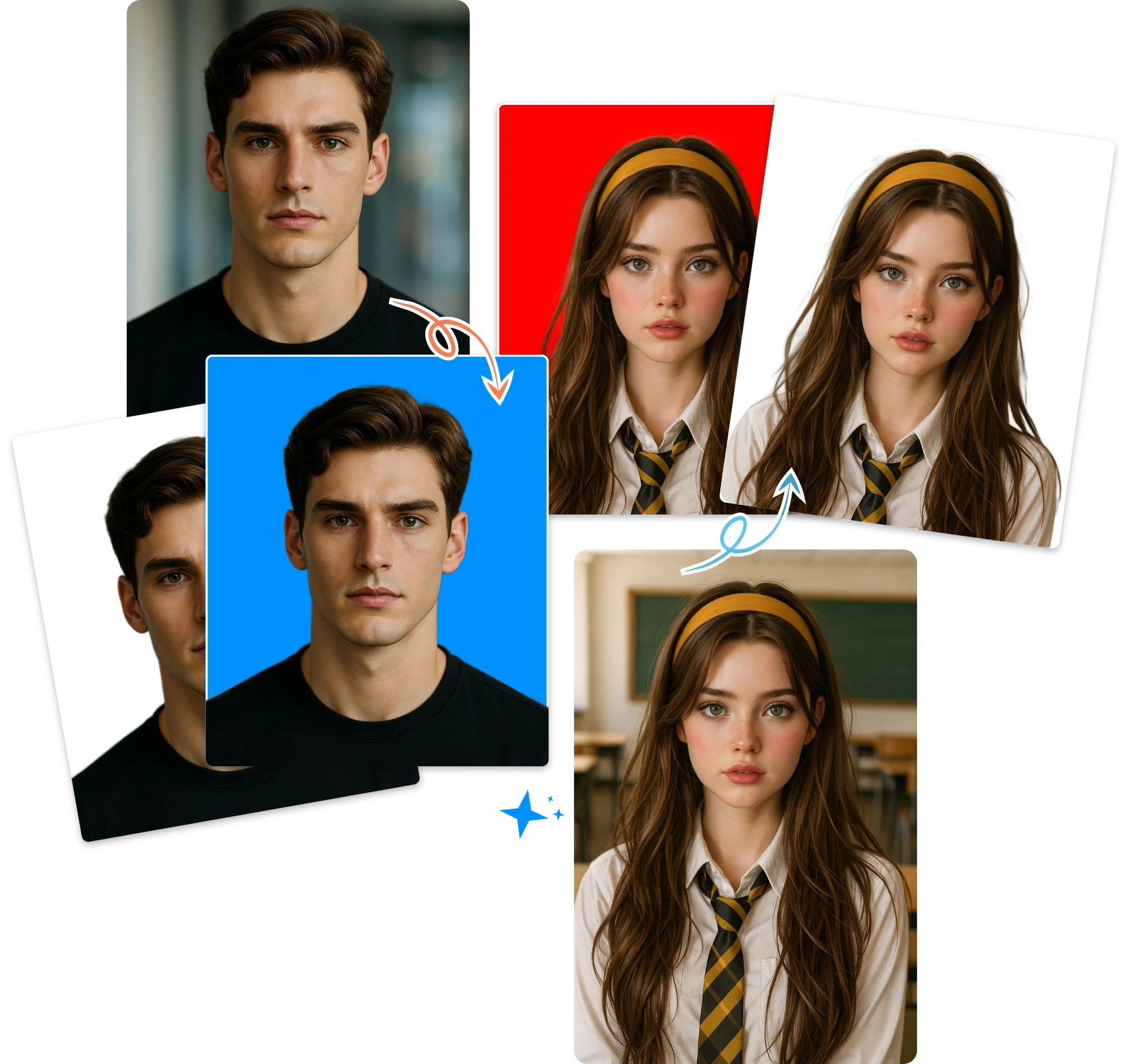 Create Professional Headshots with AI Background Changer