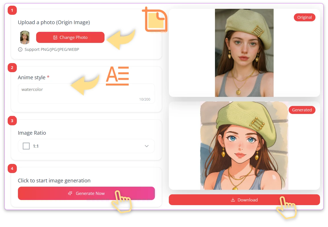 How to Use Anime PFP Maker in 3 Simple Steps