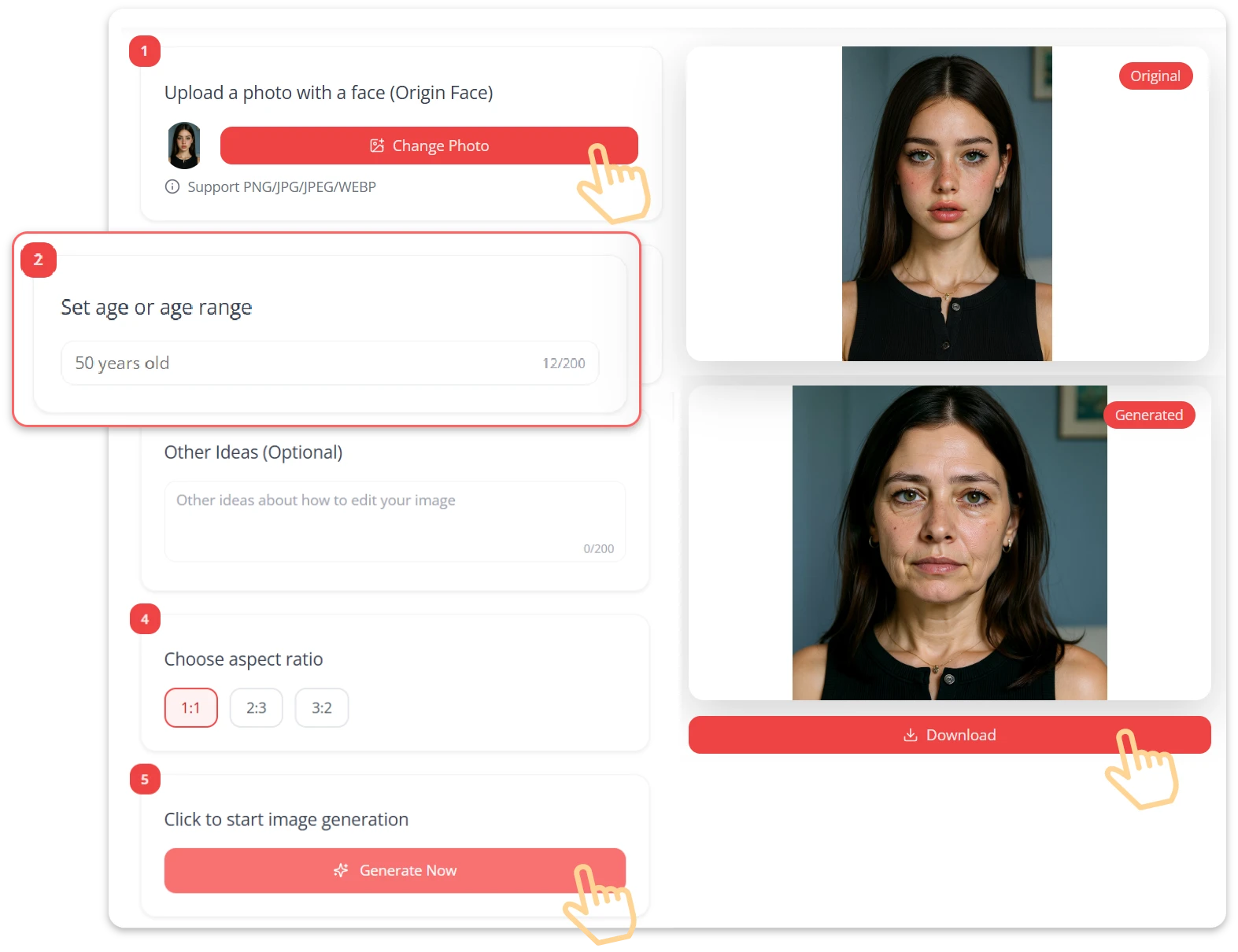 How to Use Deepfake Maker’s Age Filter
