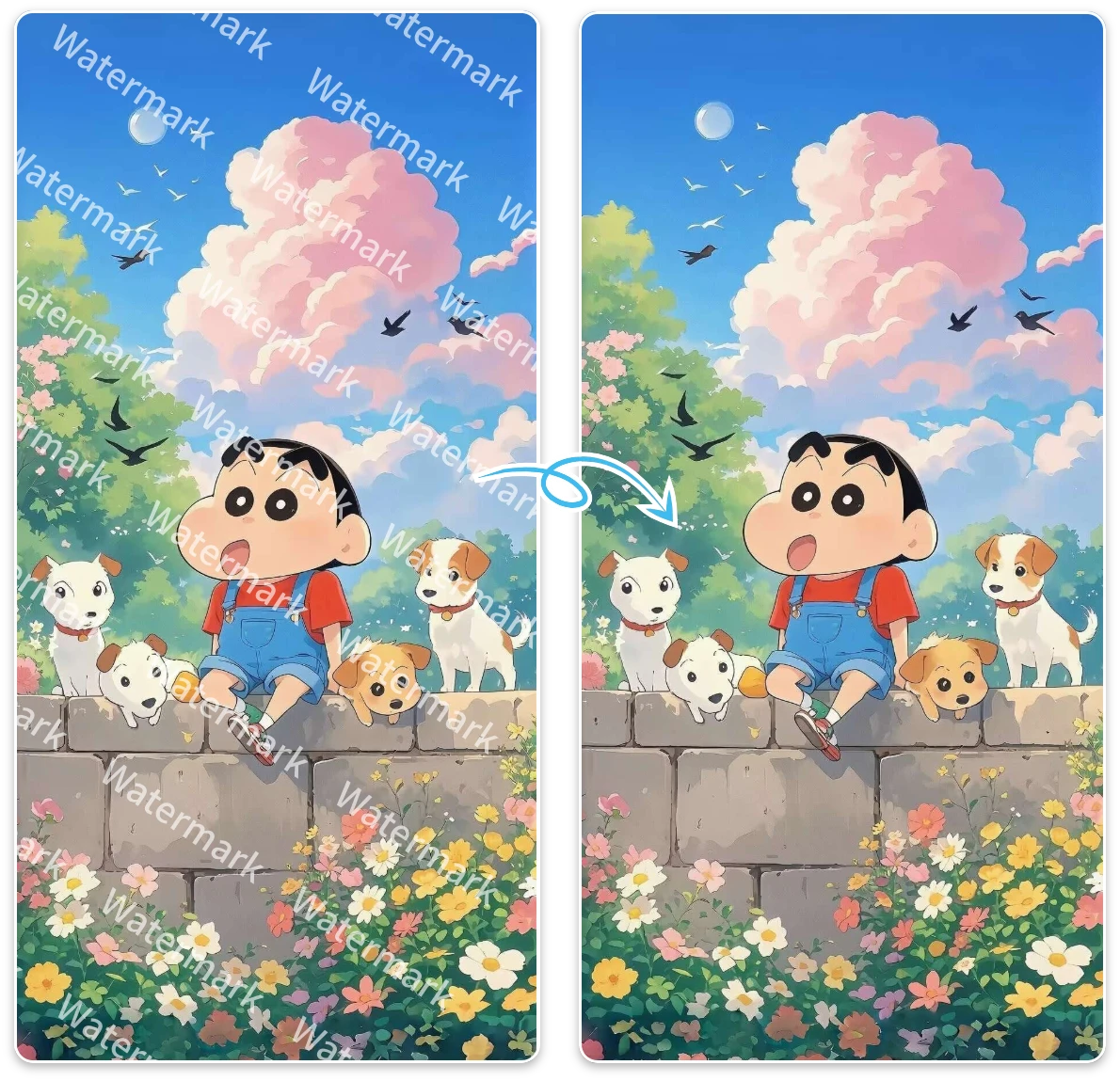 Prepare Product Photos by Removing Watermarks from Listings