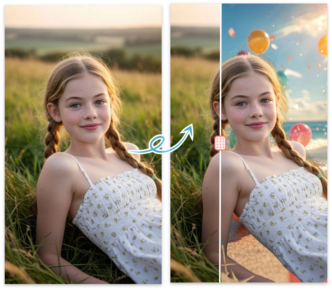 Design Creative Social Media Posts with Background Replacer