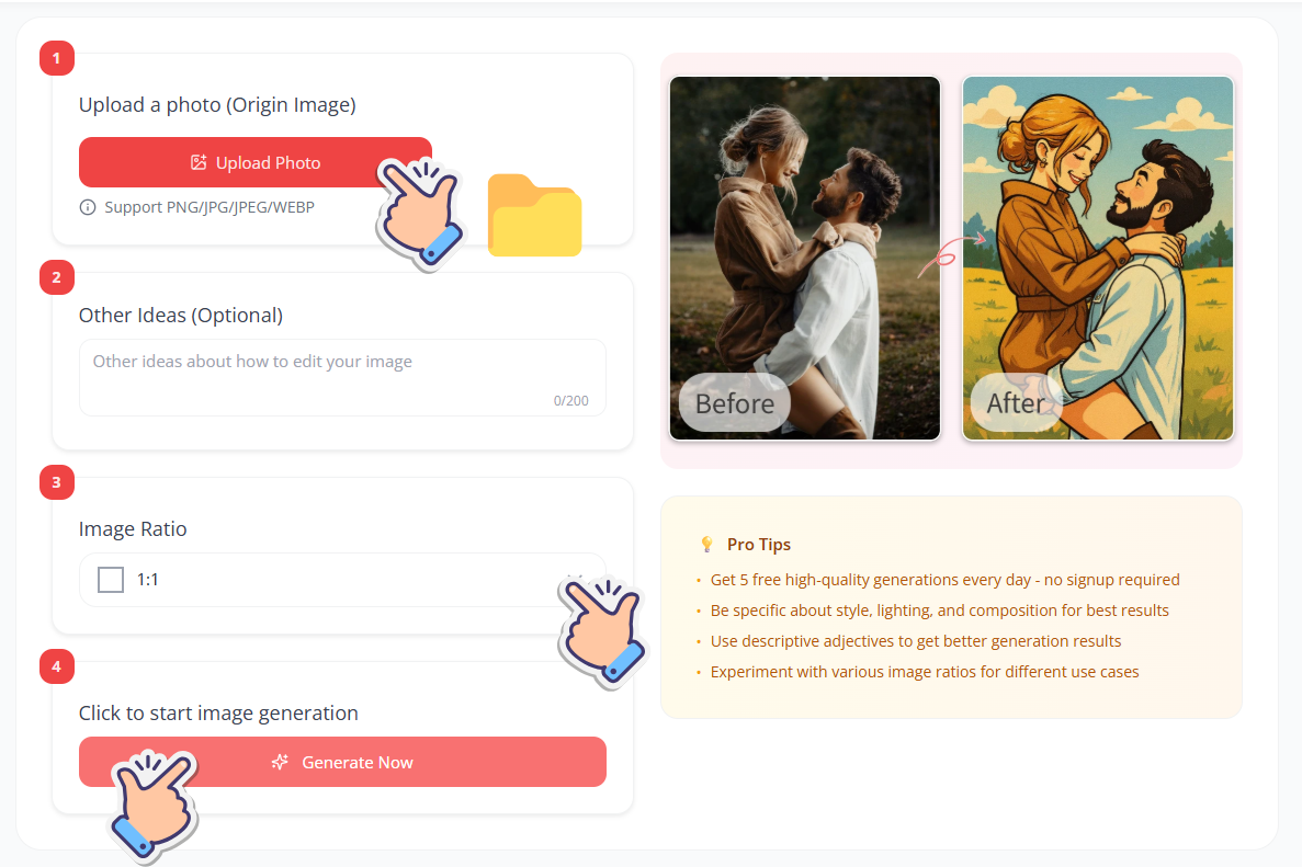 How to Use AI Manga Generator in 3 Simple Steps