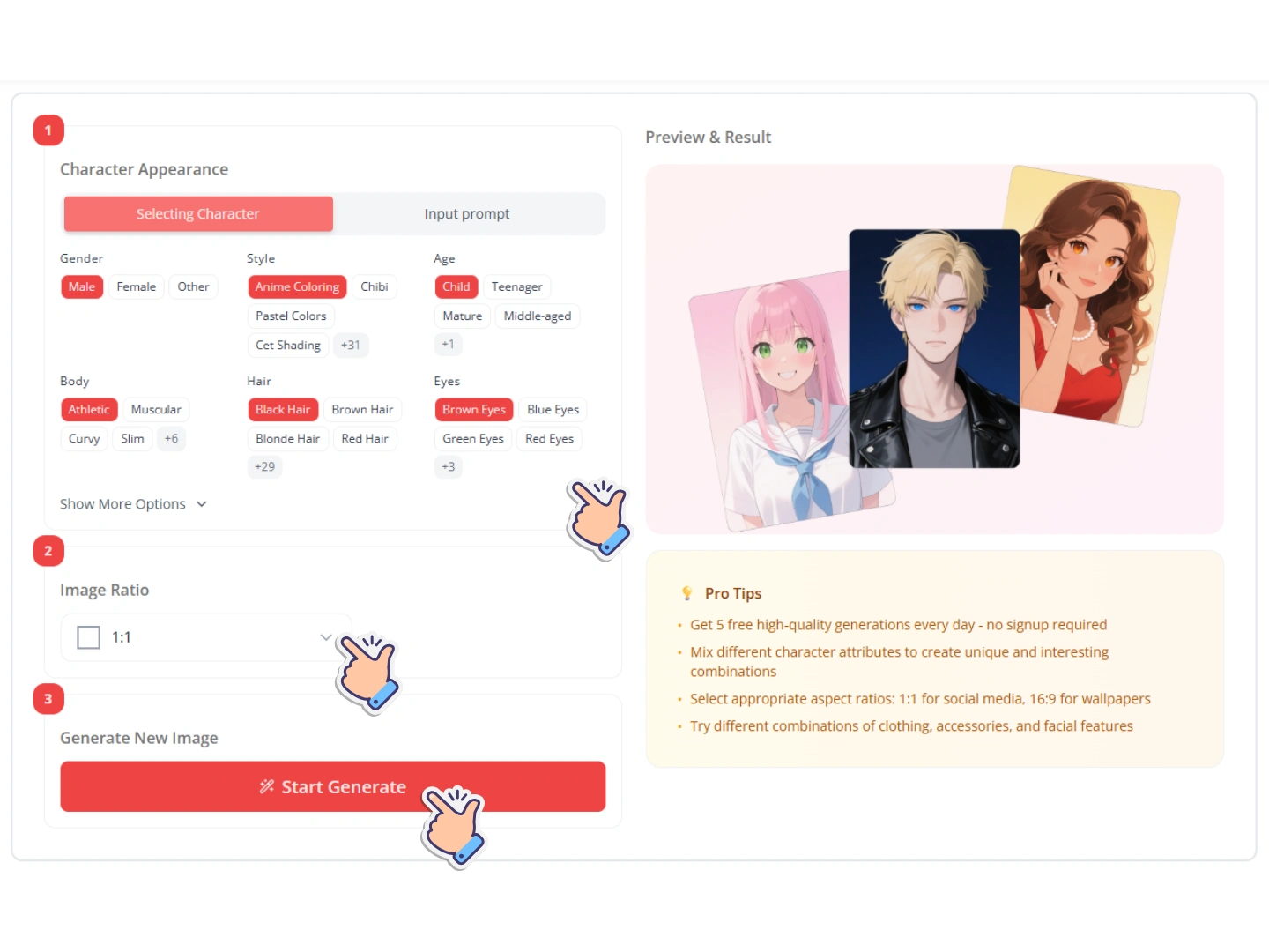 How to Use OC Maker in 3 Simple Steps